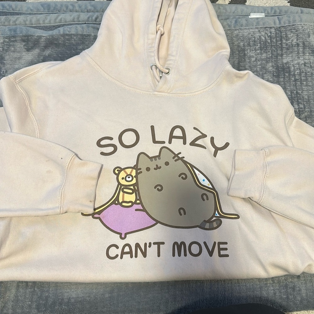 So Lazy Cat Hoodie